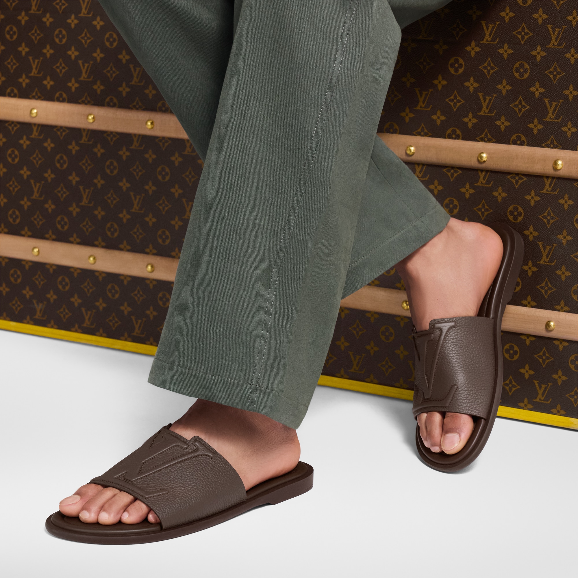 LV Portofino Mule - Men - Shoes | LOUIS VUITTON ®